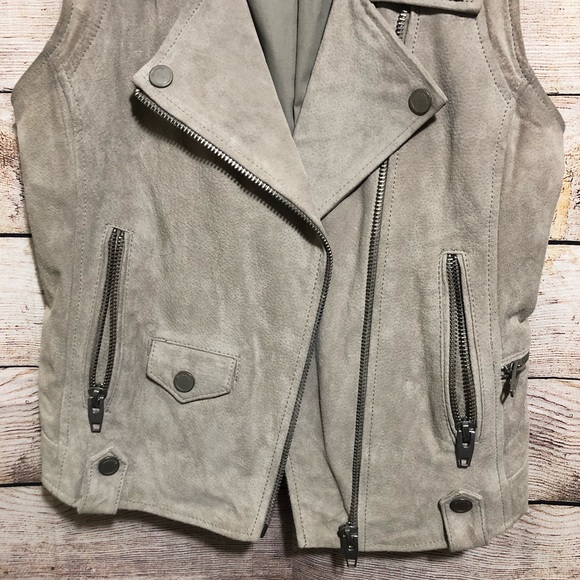 Blank NYC Suede Moto Vest - Picture 3 of 7